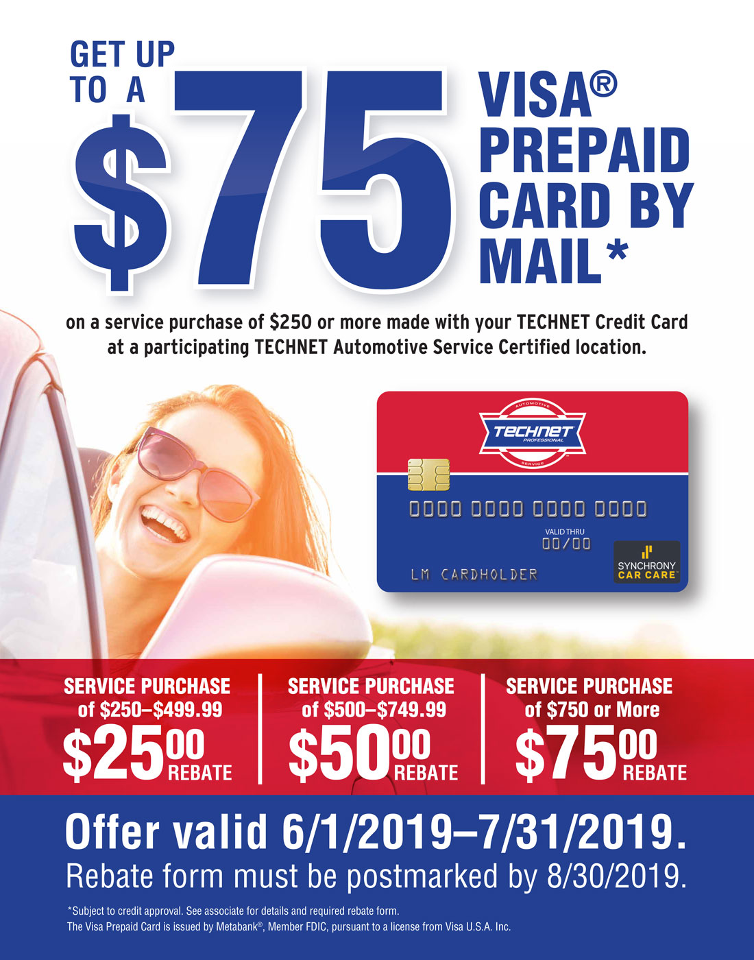 TechNet Credit Card | Dave's Automotive LLC.